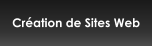 Création de Sites Web